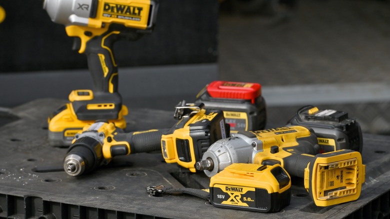 DeWalt tools and accessories