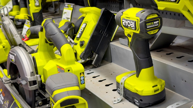 Ryobi tools and batteries