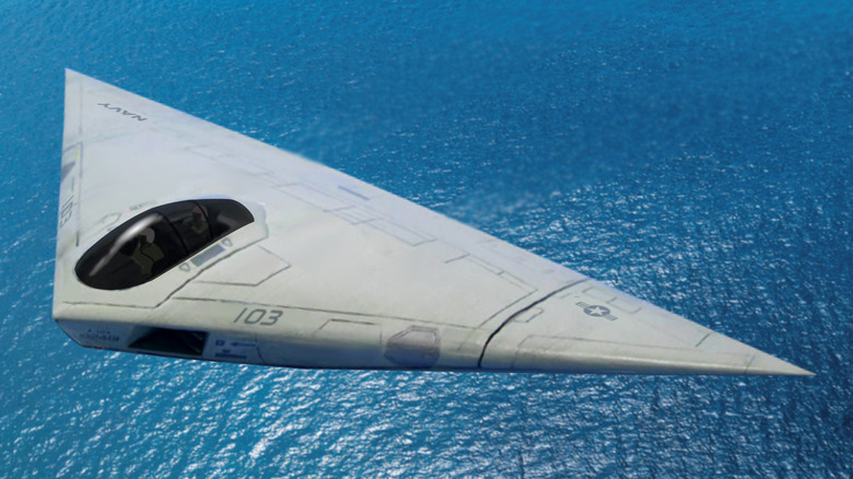 Artist Impression of A-12 Avenger II