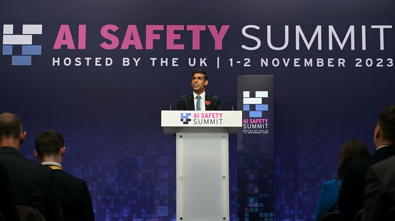 Rishi Sunak at AI Safety Summit