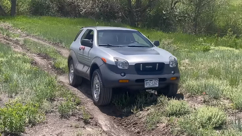 Isuzu VehiCROSS SUV off-roading