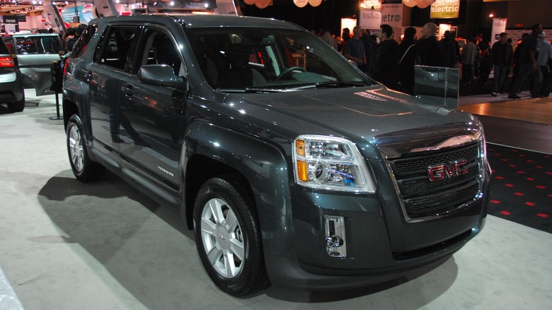 Black 2011 GMC Terrain on display