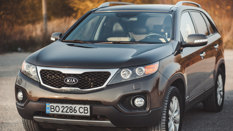 Black 2011 Kia Sorento