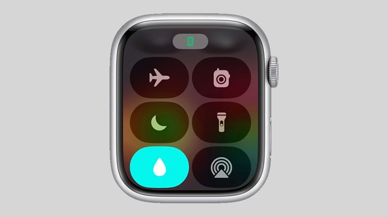 Water Lock feature in Control Center