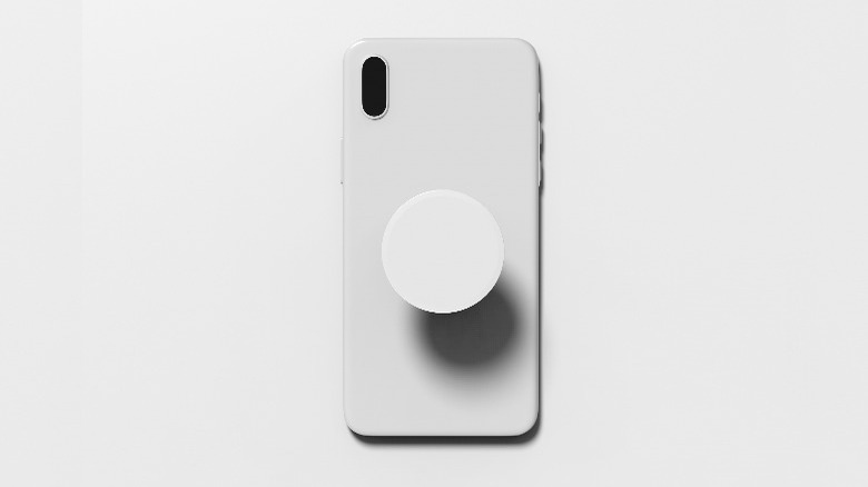 phone case with a pop-socket