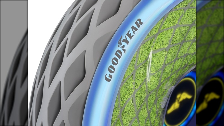 goodyear tire oxygene concept moss wheel