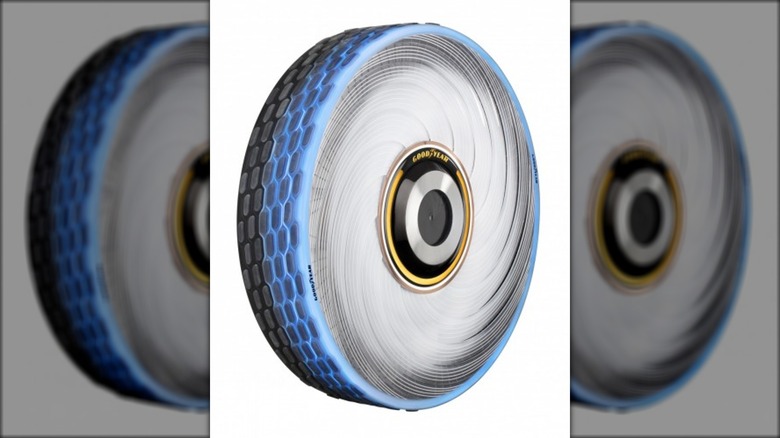 goodyear recharge regrow tire concept