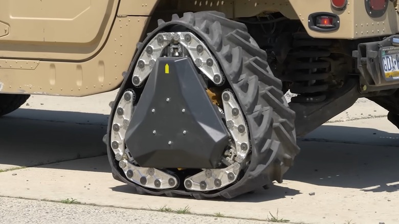 darpa reconfigurable wheel track tire tread