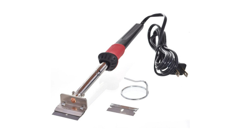 electric heated razor blade scraper