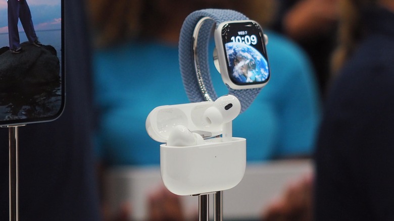 AirPods Pro with Apple Watch