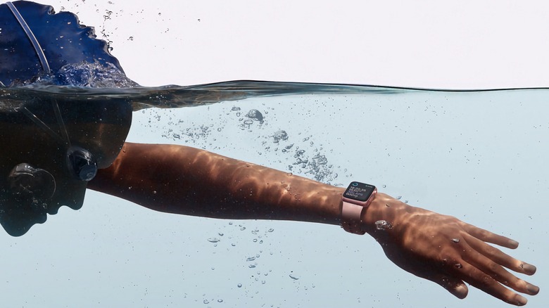 Apple Watch swim-tracking