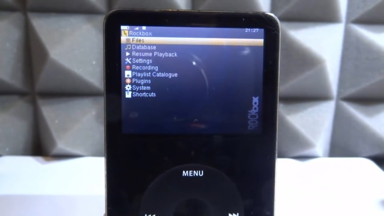 Rockbox install on an iPod
