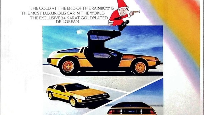 American Express gold DeLorean