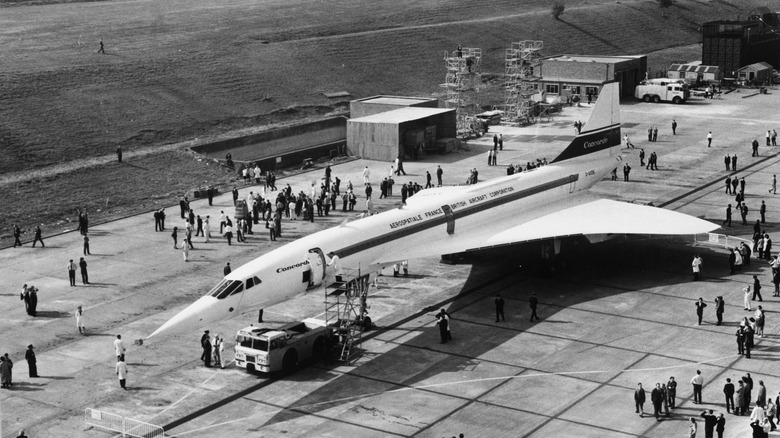 Concorde 001 at launch