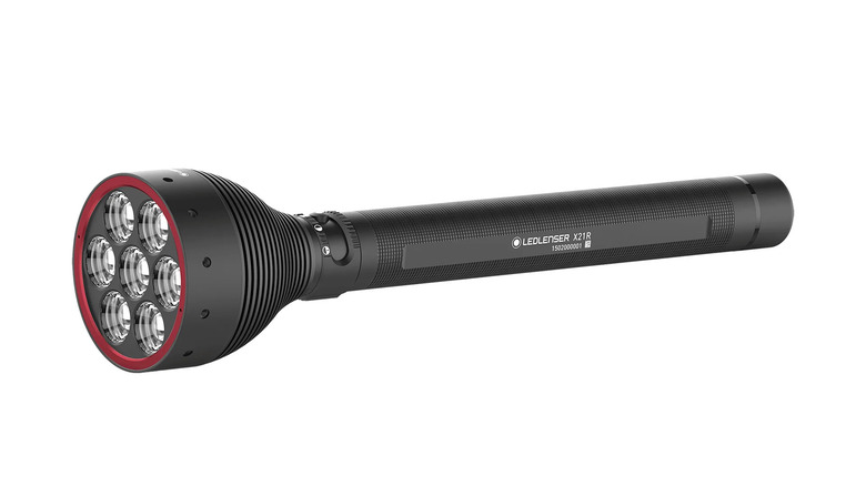 A product image of the Ledlenser X21R flashlight