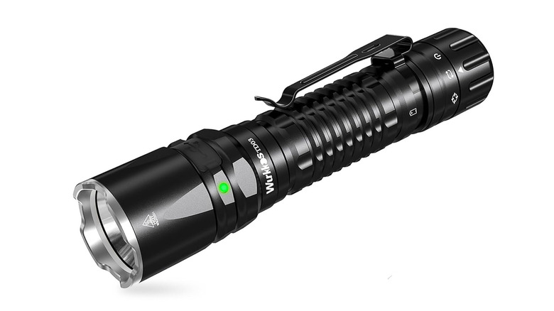 A product image of the Wurkkos TD03 flashlight