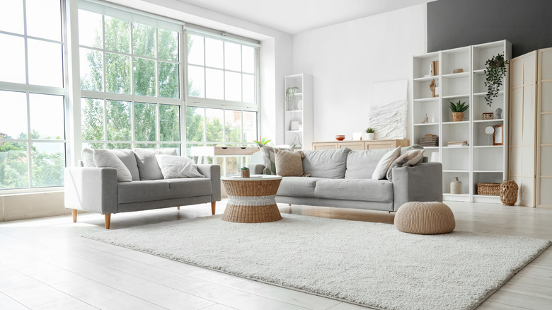 room drenched in natural light