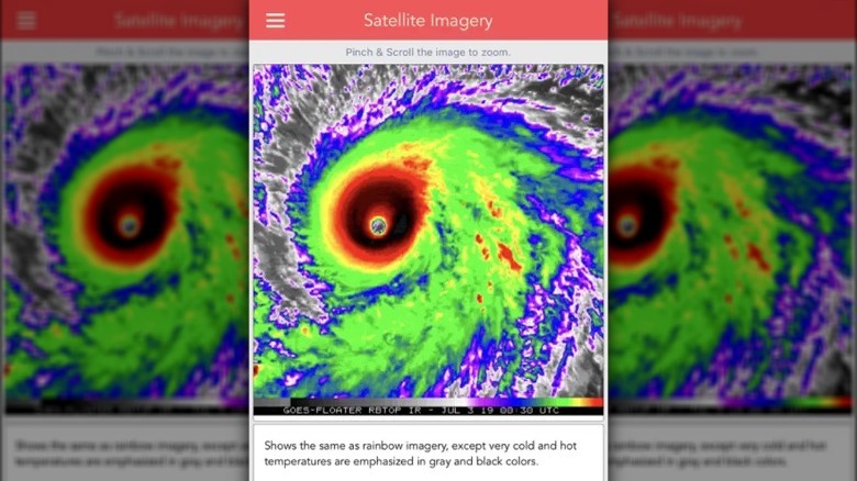 National Hurricane Center Data app