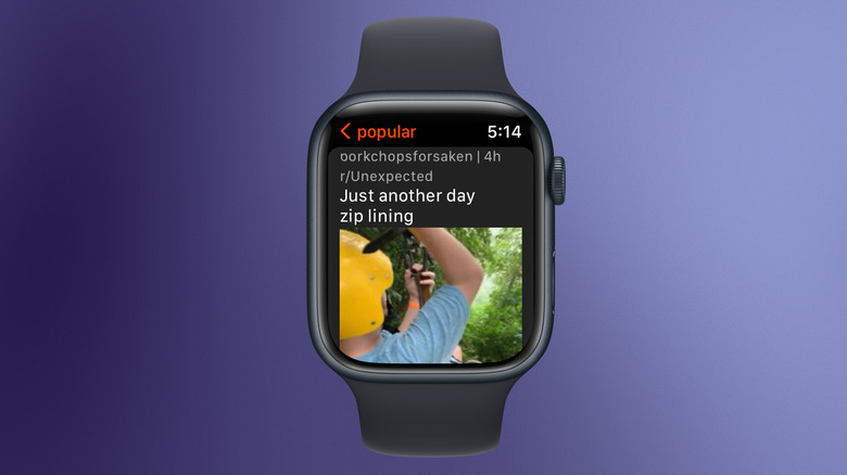 nano on apple watch