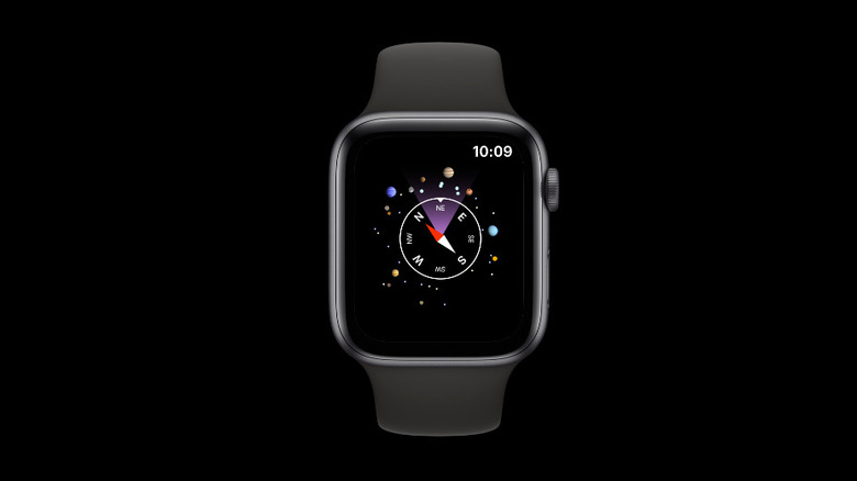 night sky on apple watch