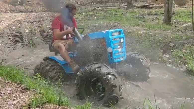 Diesel Mud Mower