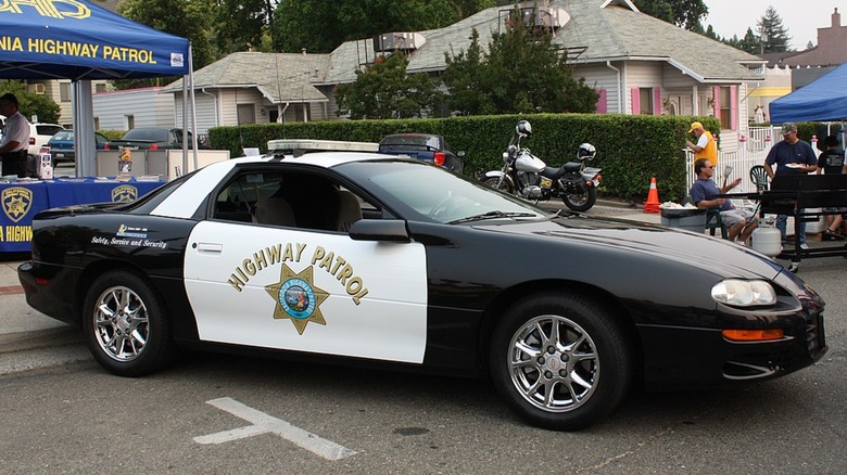 A California Highway Patrol Chevrolet Camaro B4C