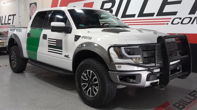 Hoovies Garage's former U.S. Border Patrol Ford Raptor