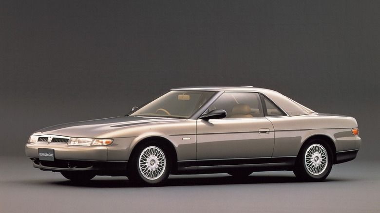 1990 Mazda Eunos Cosmo grand-tourer studio shot