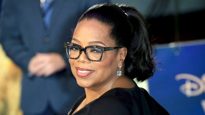 Oprah Winfrey at a premiere