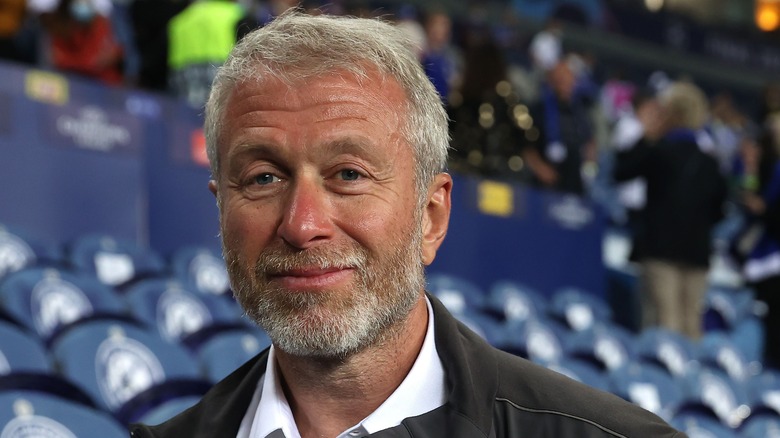 Roman Abramovich at a Chelsea FC game