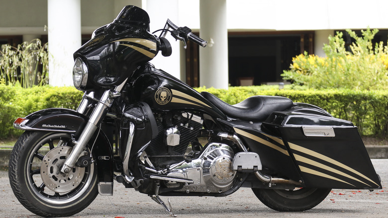 Harley-Davidson Ultra Classic Electra Glide motorcycle parked