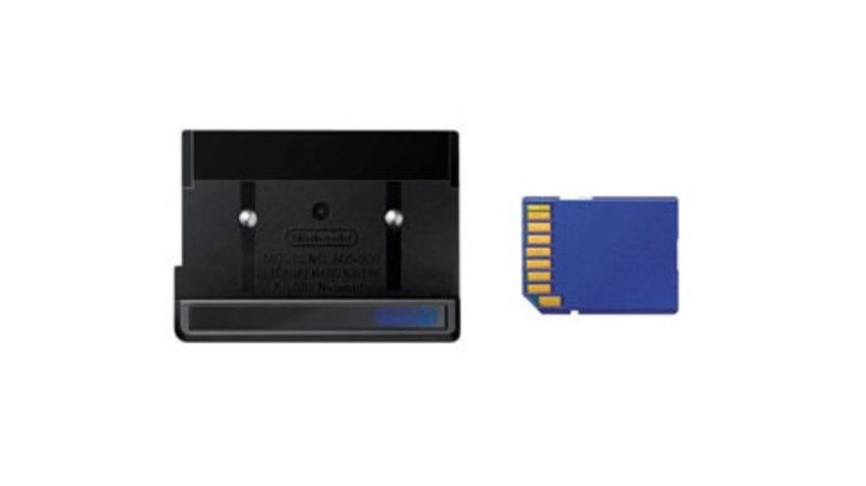 Nintendo Play-Yan accessory and SD card