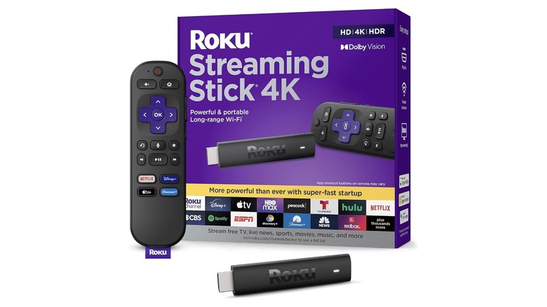 Roku Streaming Stick 4K packaging