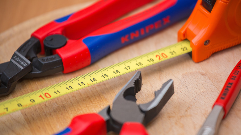 Knipex pliers up close