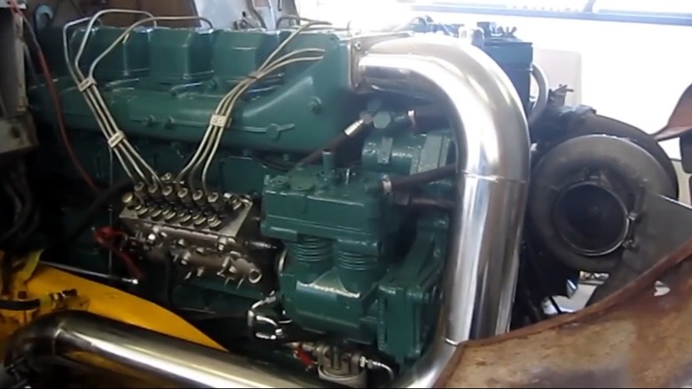 Volvo Titan turbo diesel engine