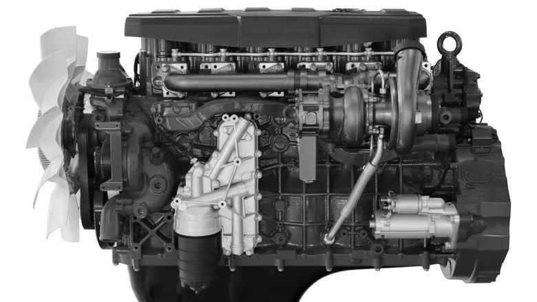 6-cylinder turbo diesel engine