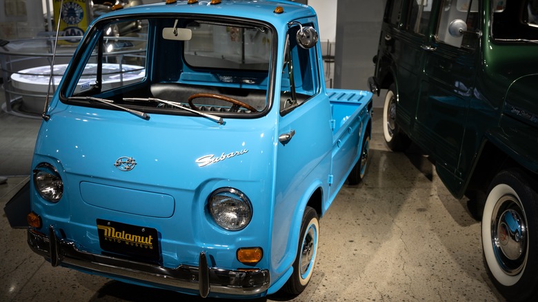 Subaru Sambar in a museum