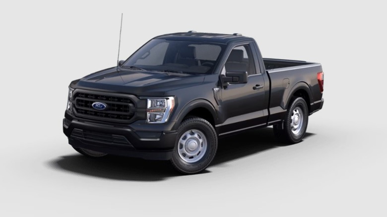 Black Ford F-150 XL