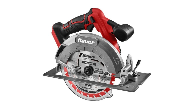 a standard Bauer circular saw