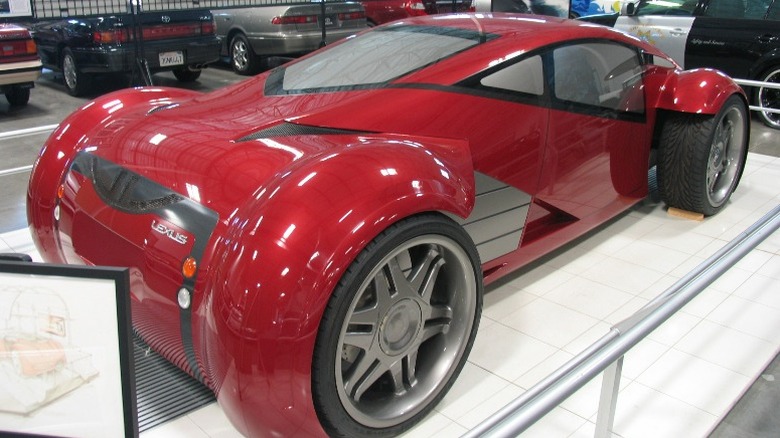 Red Lexus 2054
