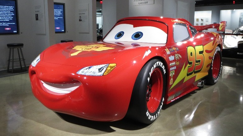 Lightning McQueen from the movie Cars
