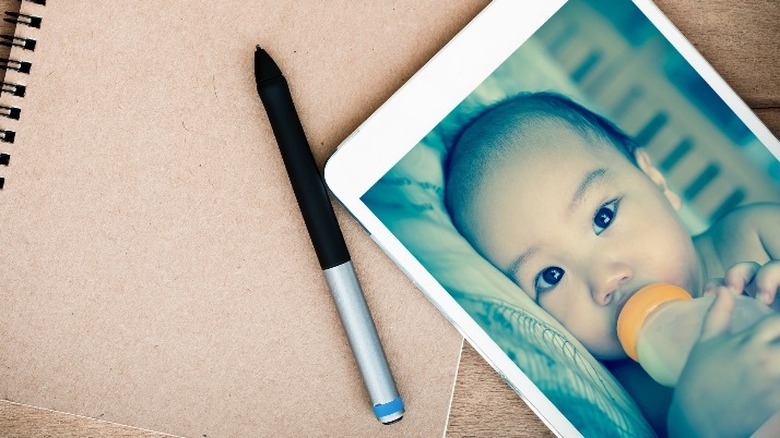 Baby monitor on iPad