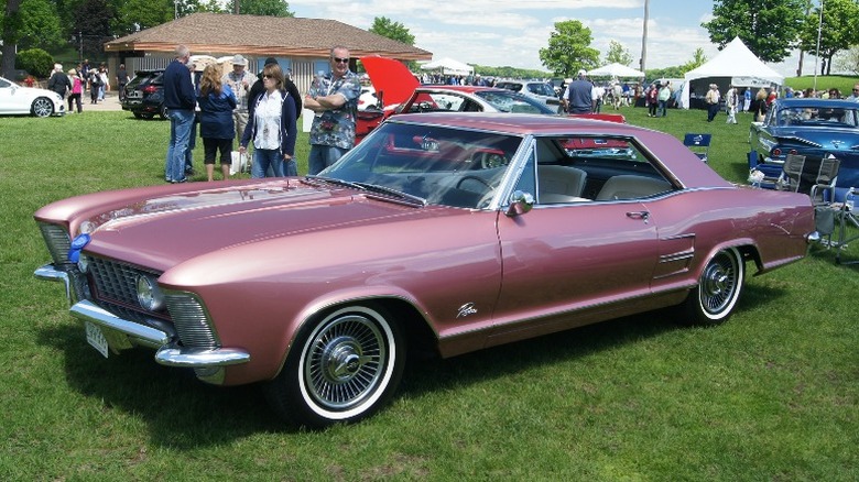 pink 1964 Buick Riviera