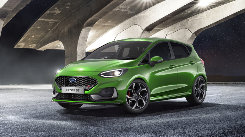 Green 2023 Ford Fiesta ST