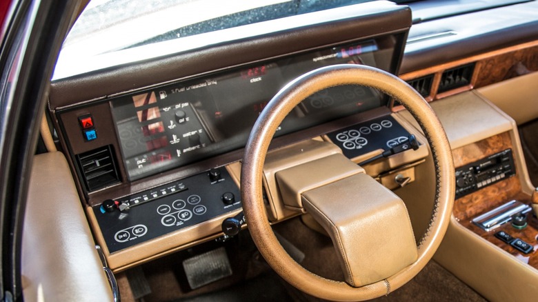 Aston Martin Lagonda dashboard