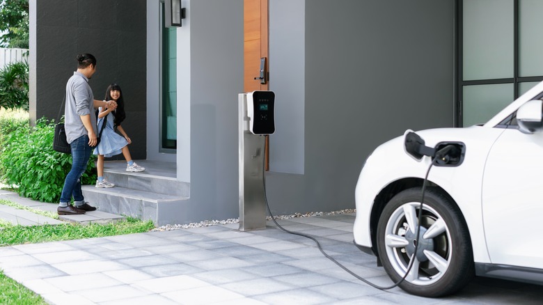 Charging an EV at home