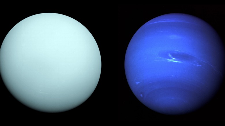 Uranus and Neptune