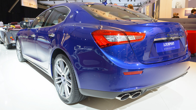 Maserati Ghibli rear 2014