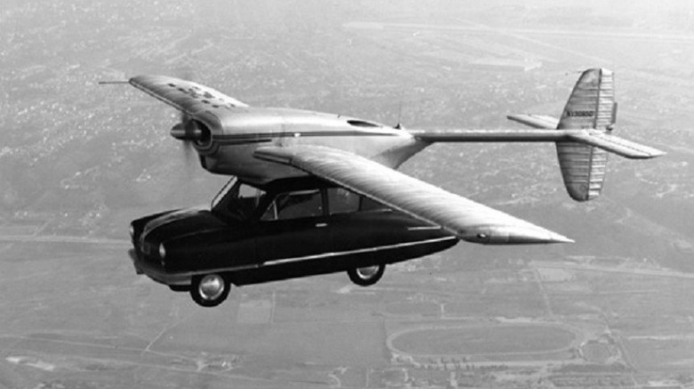 Convair Model 116 flying