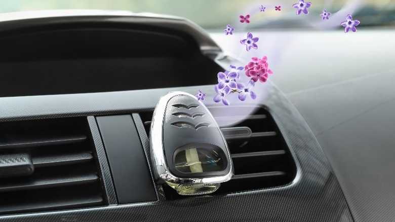 visualisation of a car freshener